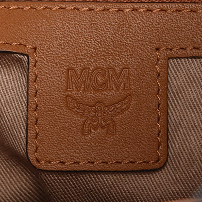 MCM Visetos Large Klara Hobo Cognac 7 of 9