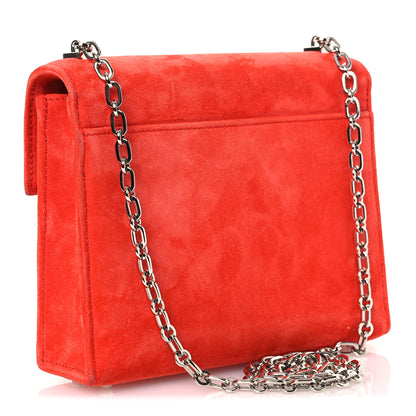 Hermes Veau Doblis Mini Verrou Chaine Bag Capucine 3 of 12