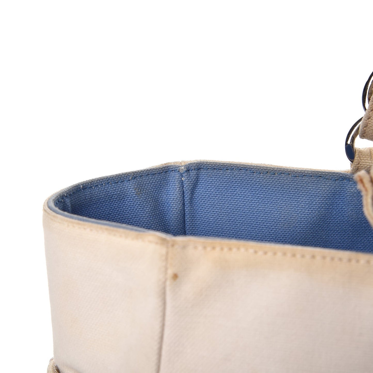 Canvas Quilted N°5 Shopping Tote Beige