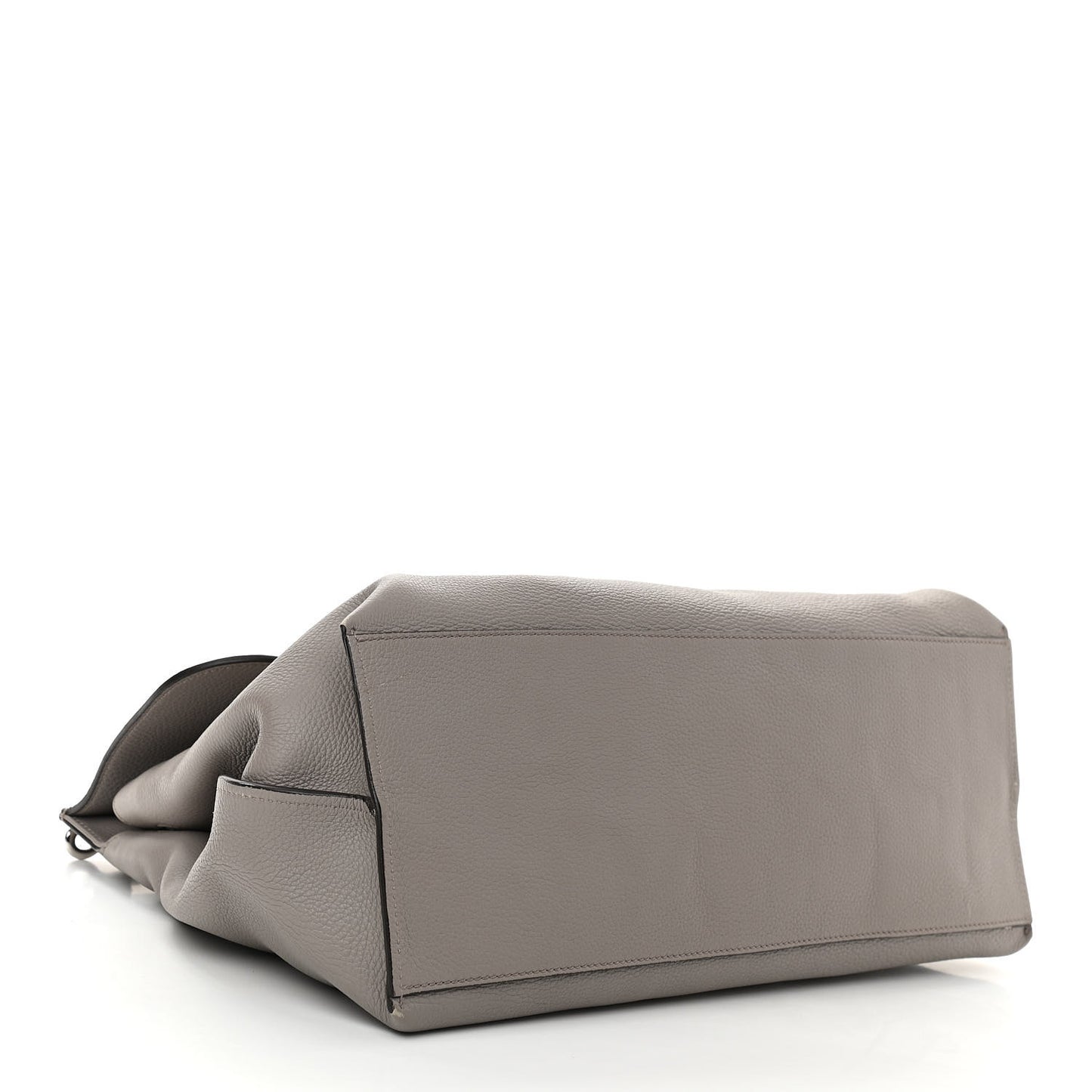 Cellarius Calfskin Large Bamboo Daily Top Handle Bag Storm Grey