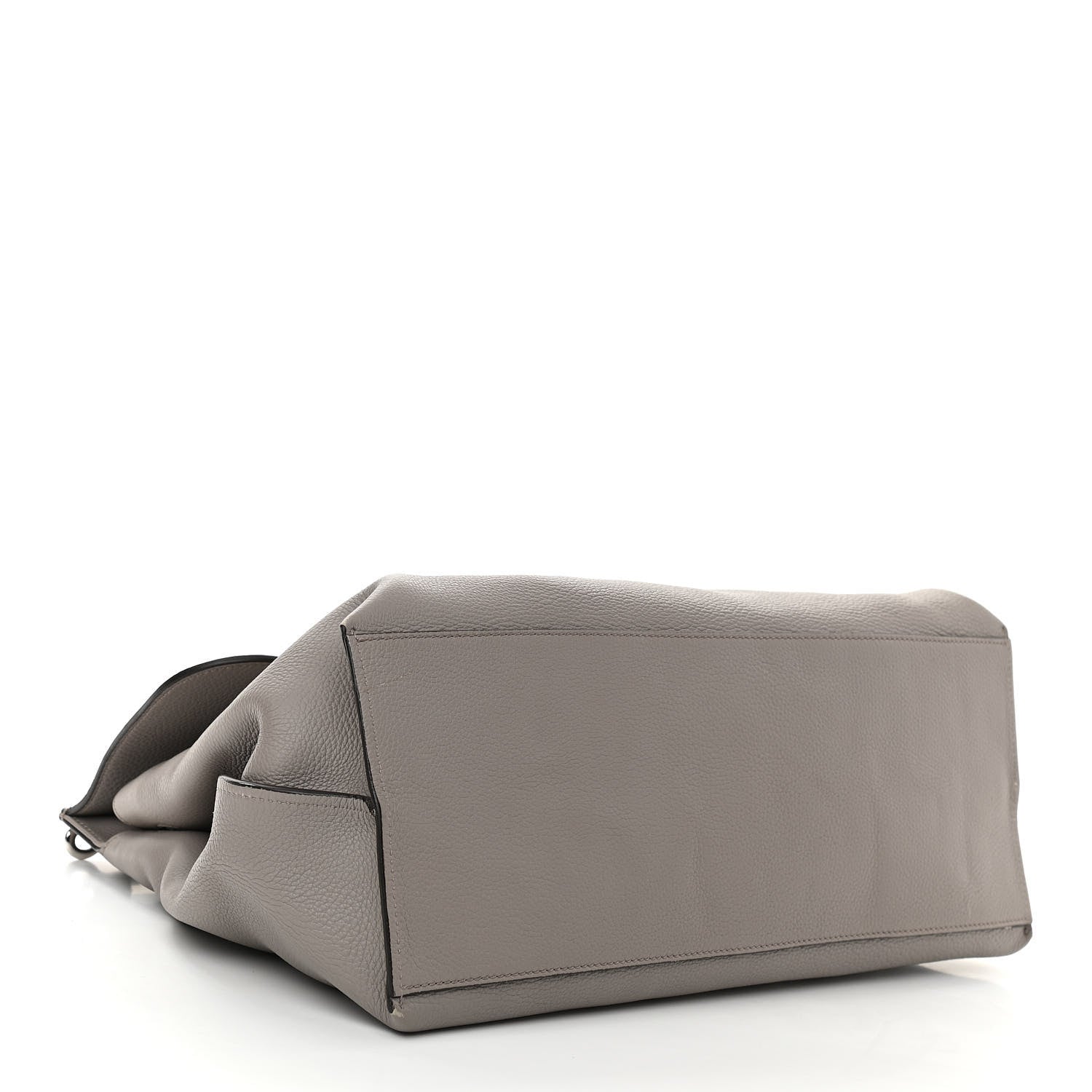 Gucci Cellarius Calfskin Large Bamboo Daily Top Handle Bag Storm Grey 3 of 12