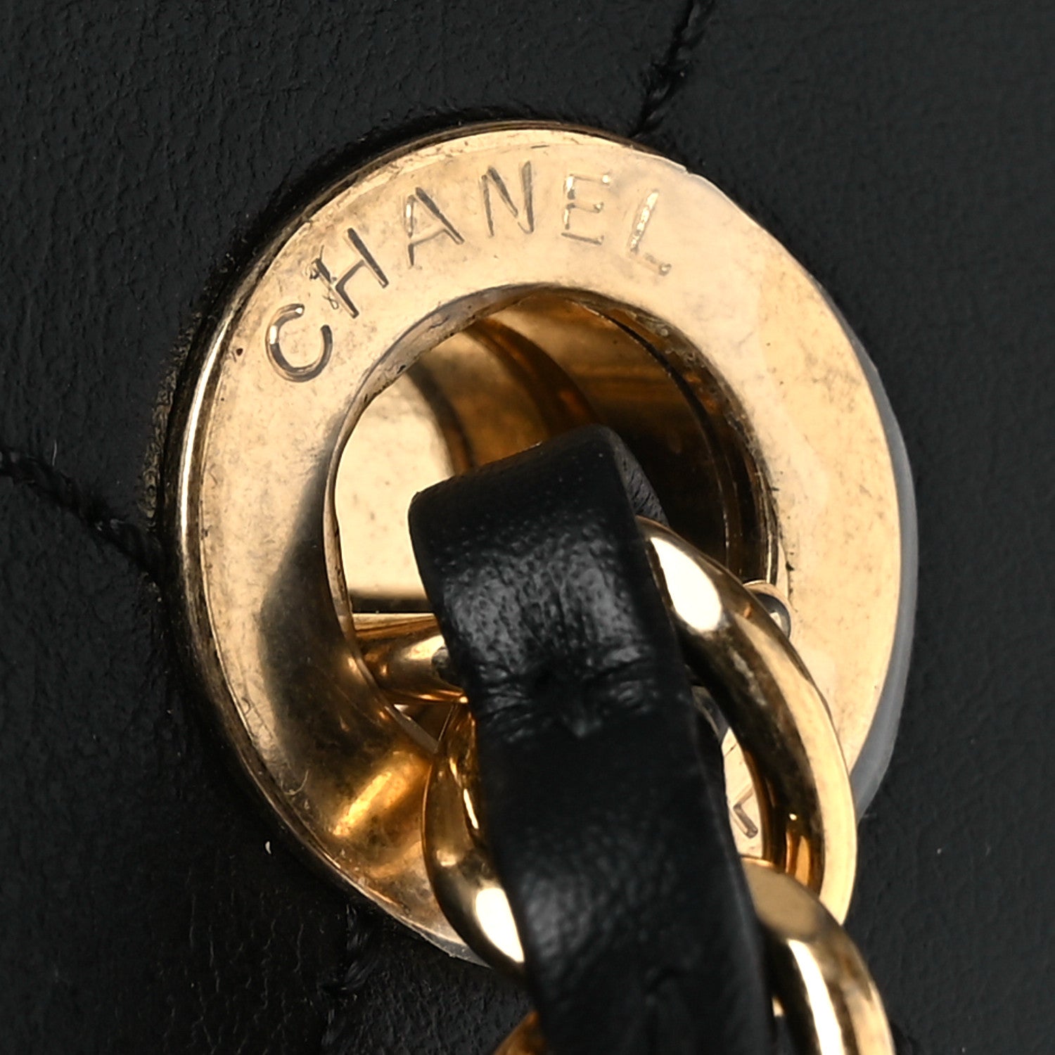Chanel Tennis Racquet With Back Holster Black 9 of 9