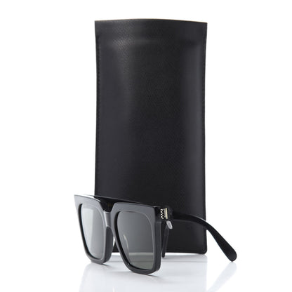Celine Acetate Polarized Oversized Sunglasses CL4055IN Black 8 of 8