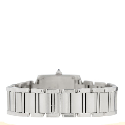 Cartier Stainless Steel 20mm Tank Francaise Quartz Watch 3 of 4