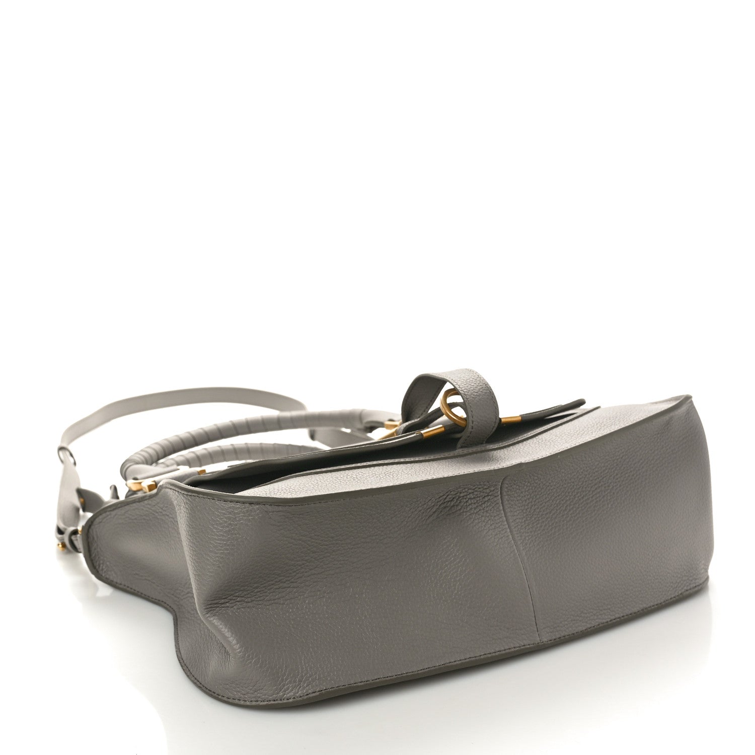 Chloe Calfskin Small Marcie Satchel Cashmere Grey 4 of 10