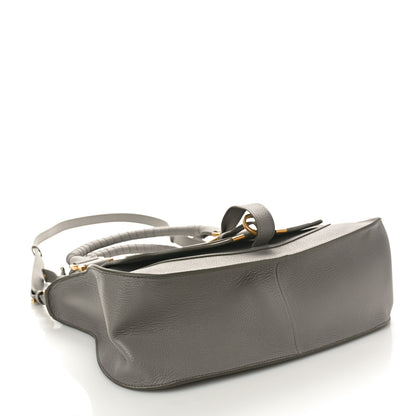 Chloe Calfskin Small Marcie Satchel Cashmere Grey 4 of 10