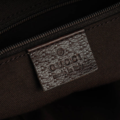 Gucci Monogram Small Abbey Tote Dark Brown 6 of 9