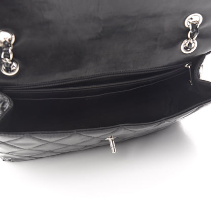 Chanel Vinyl Quilted In the Business Flap Bag Black 5 of 16