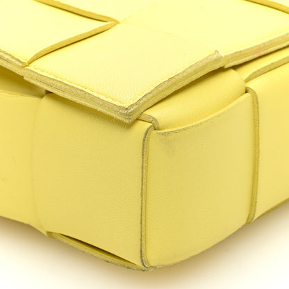 Bottega Veneta Nappa Maxi Intreccio Cassette Bag Lemonade 9 of 10