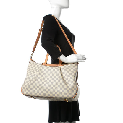 Louis Vuitton Damier Azur Siracusa GM 2 of 19