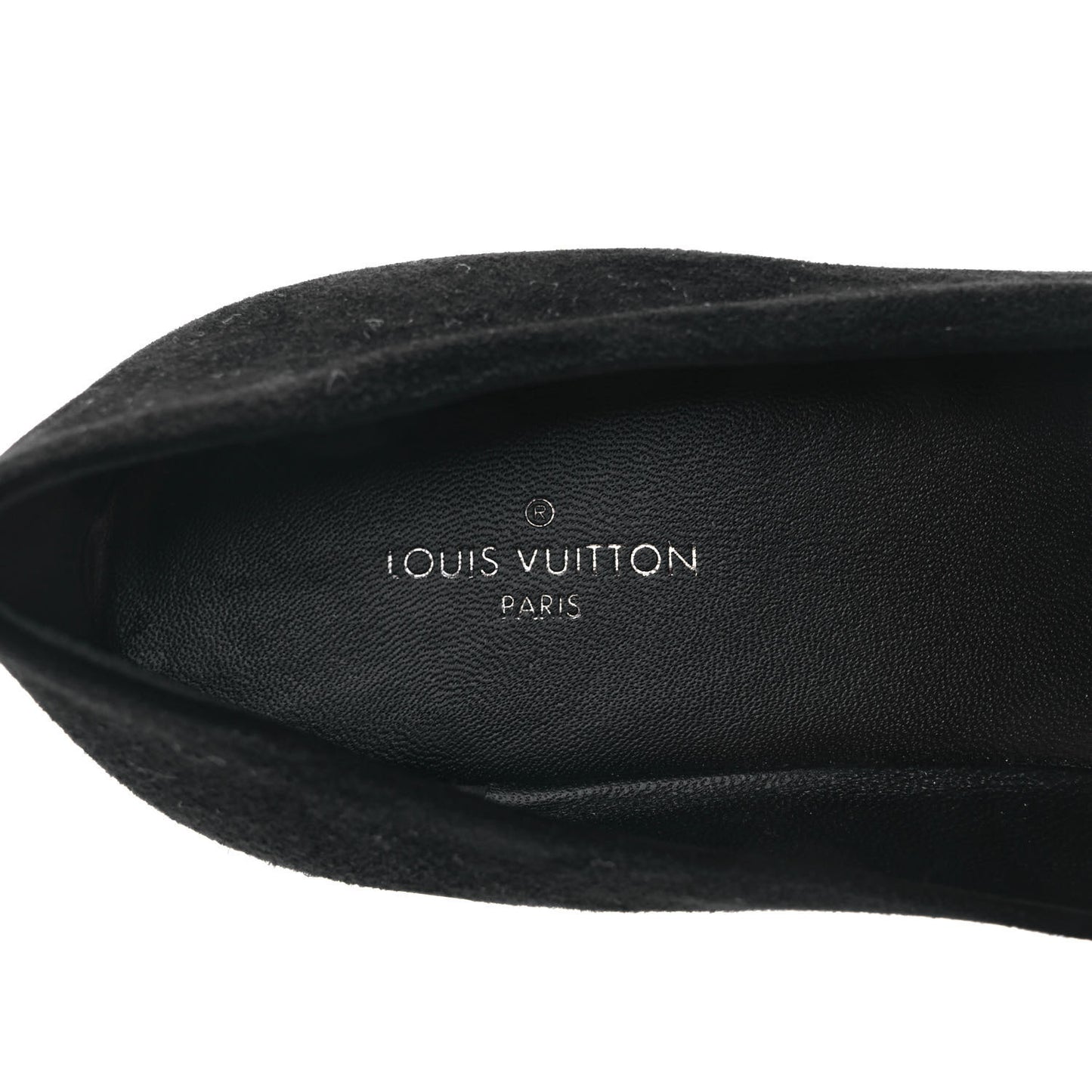 Suede Lock It Ballerina Flats 37 Black