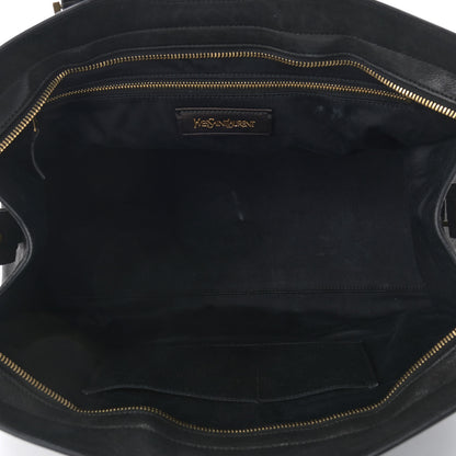 Saint Laurent Sheepskin Medium Cabas ChYc Black 5 of 13