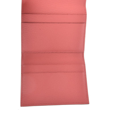 Hermes Chevre Mysore Mini Clic Card Holder Rose D'Ete 5 of 6