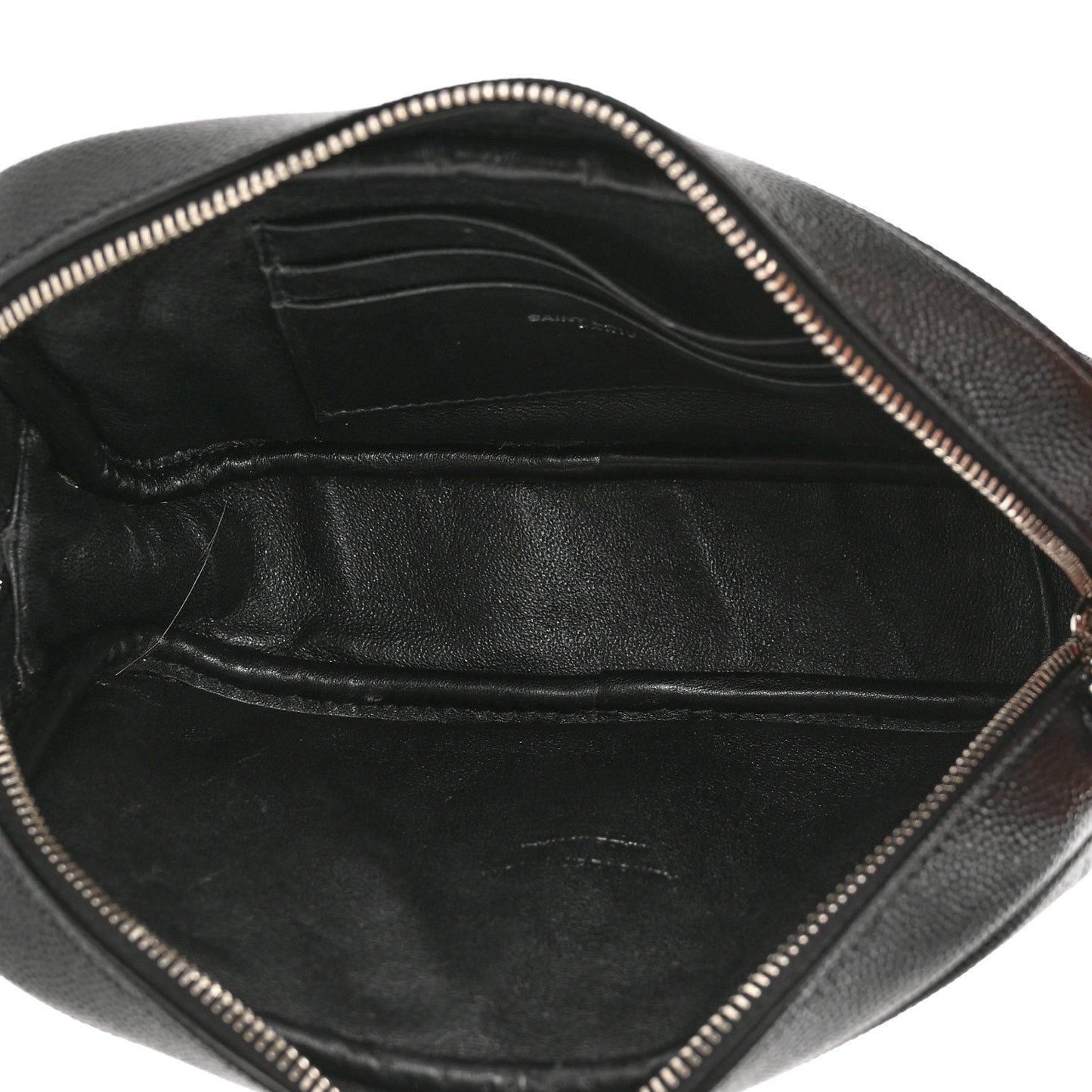 Grain De Poudre Matelasse Monogram Mini Lou Camera Bag Black