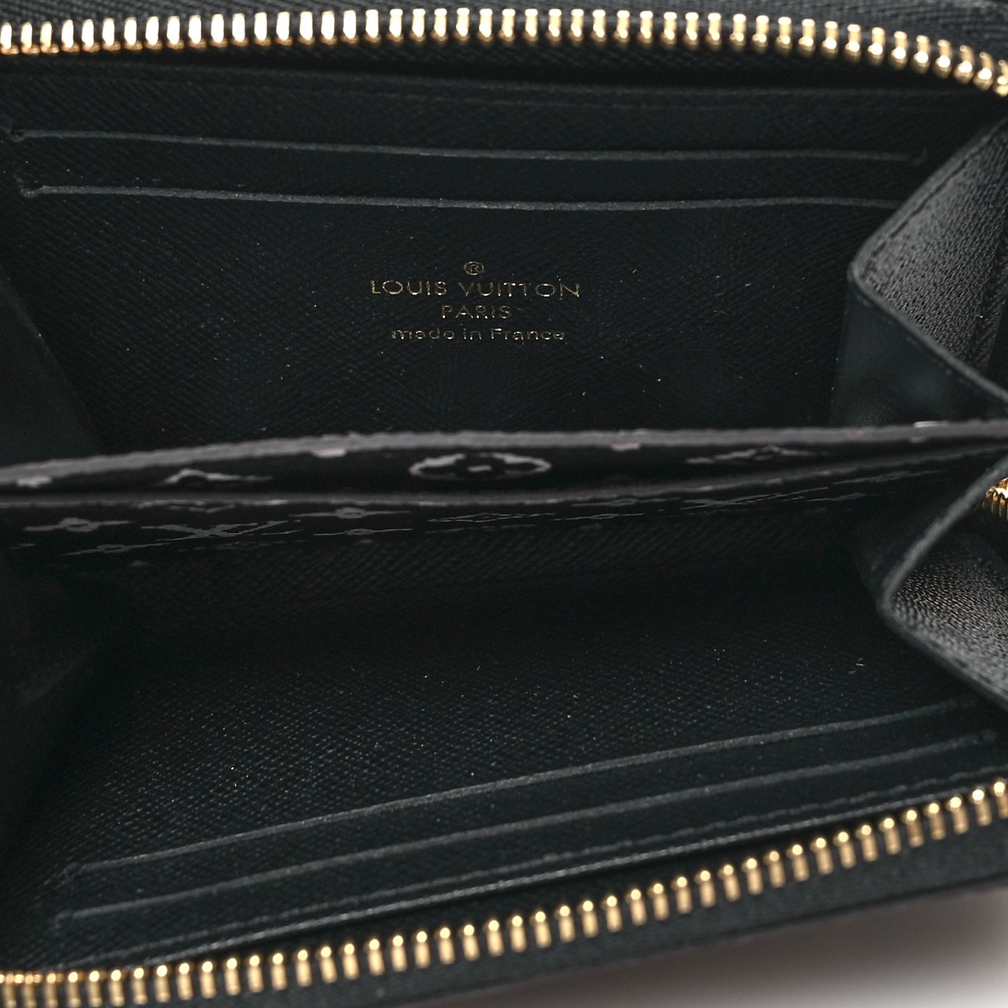 Monogram Giant Jungle Zippy Coin Purse Black