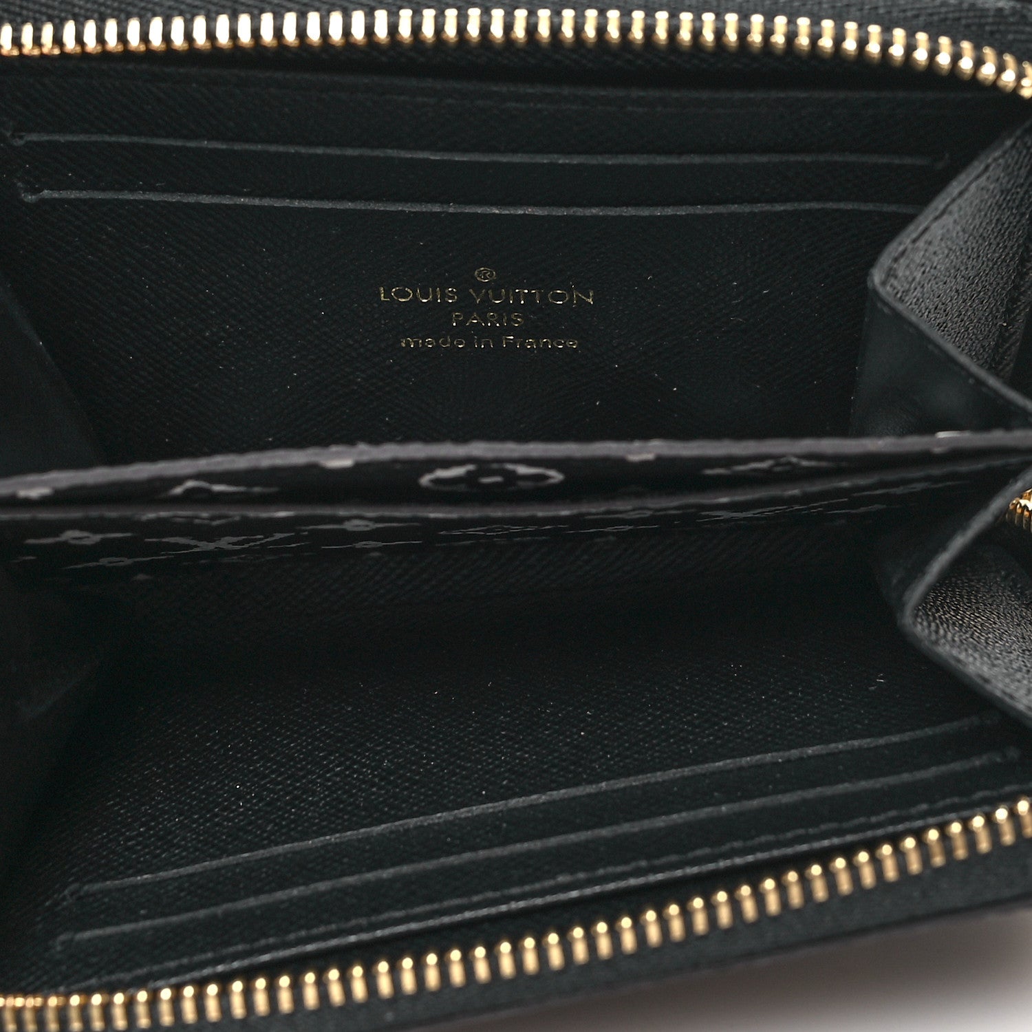 Louis Vuitton Monogram Giant Jungle Zippy Coin Purse Black 5 of 8