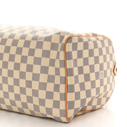 Louis Vuitton Damier Azur Speedy 30 10 of 10
