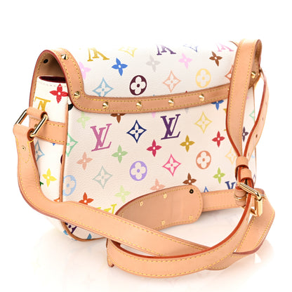 Louis Vuitton Monogram Multicolor Sologne White 3 of 10