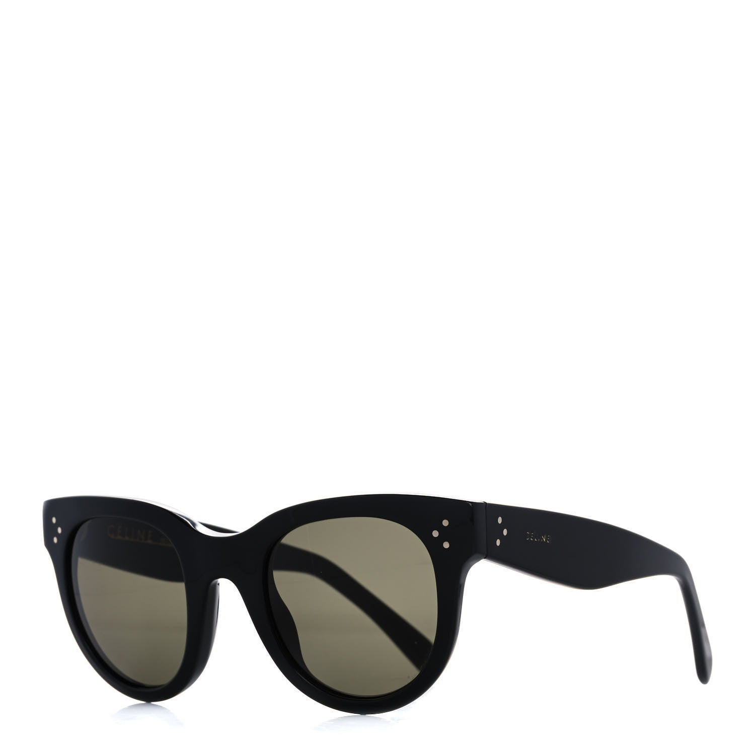 Celine Acetate New Audrey Sunglasses CL 41053/S Black 1 of 8