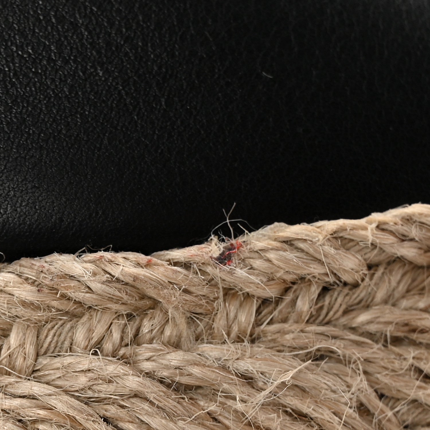 Christian Louboutin Calfskin Ariella Zeppa 130 Espadrille Sandals 37 Black Naturel 11 of 14