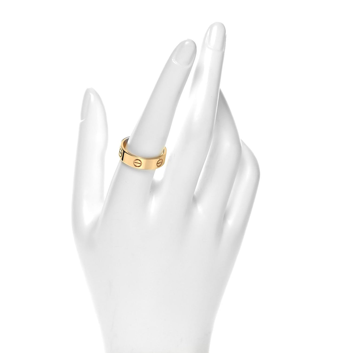 18K Yellow Gold 5.5mm LOVE Ring 58 8.25
