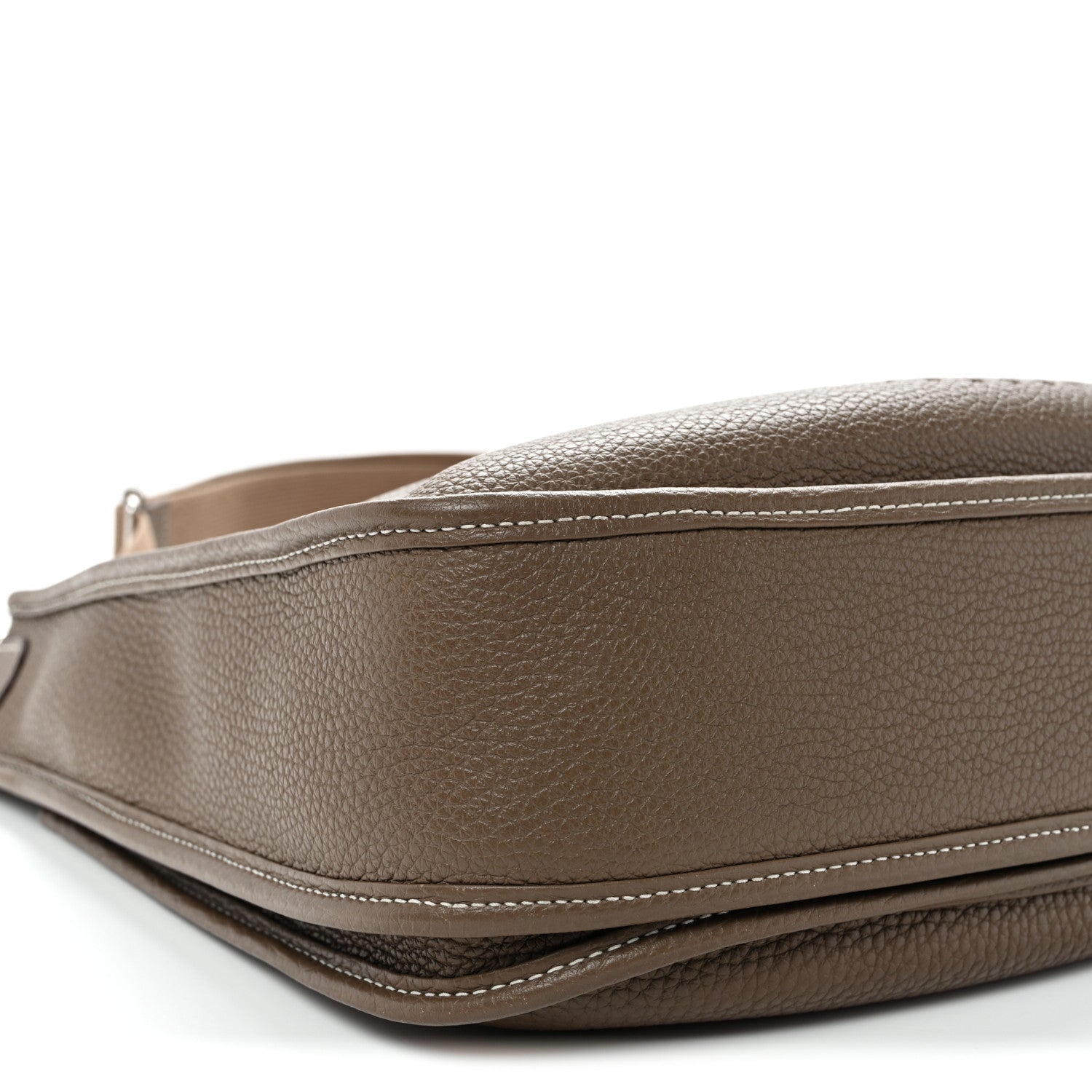 Hermes Taurillon Clemence Evelyne III PM Etoupe 8 of 9