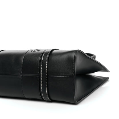 Chloe Calfskin Medium Woody Tote Black 8 of 9