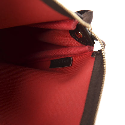 Louis Vuitton Damier Ebene Eva Clutch 9 of 11