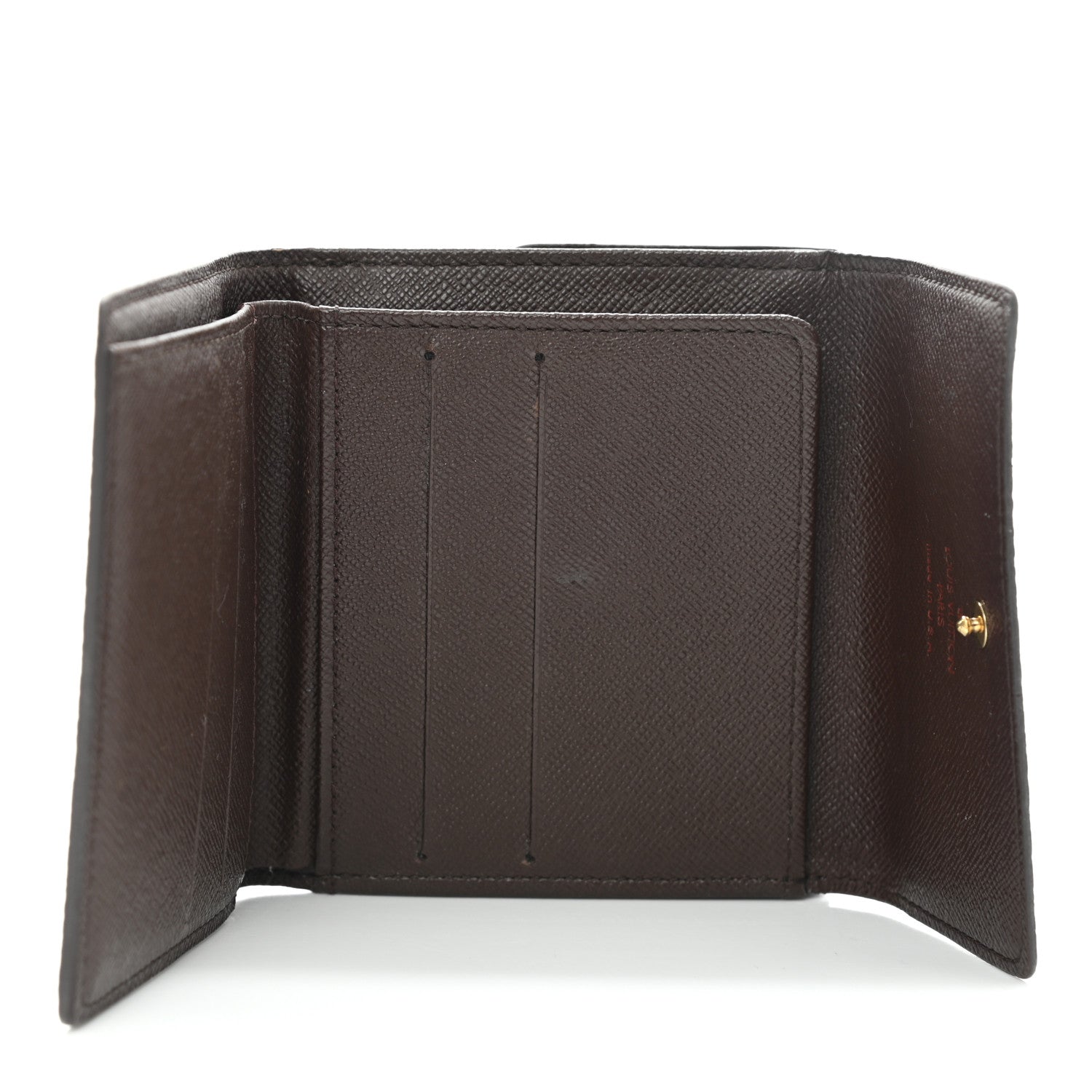 Louis Vuitton Damier Ebene Elise Wallet 5 of 10