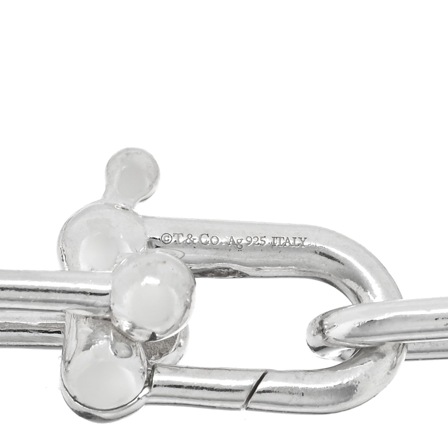 Sterling Silver Small HardWear Link Bracelet