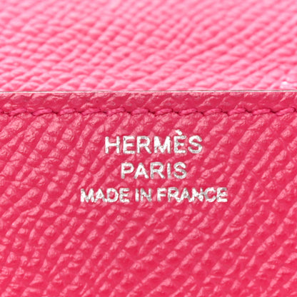 Hermes Epsom Verso Clic 16 Wallet Rose Mexico Bleu Frida 7 of 8