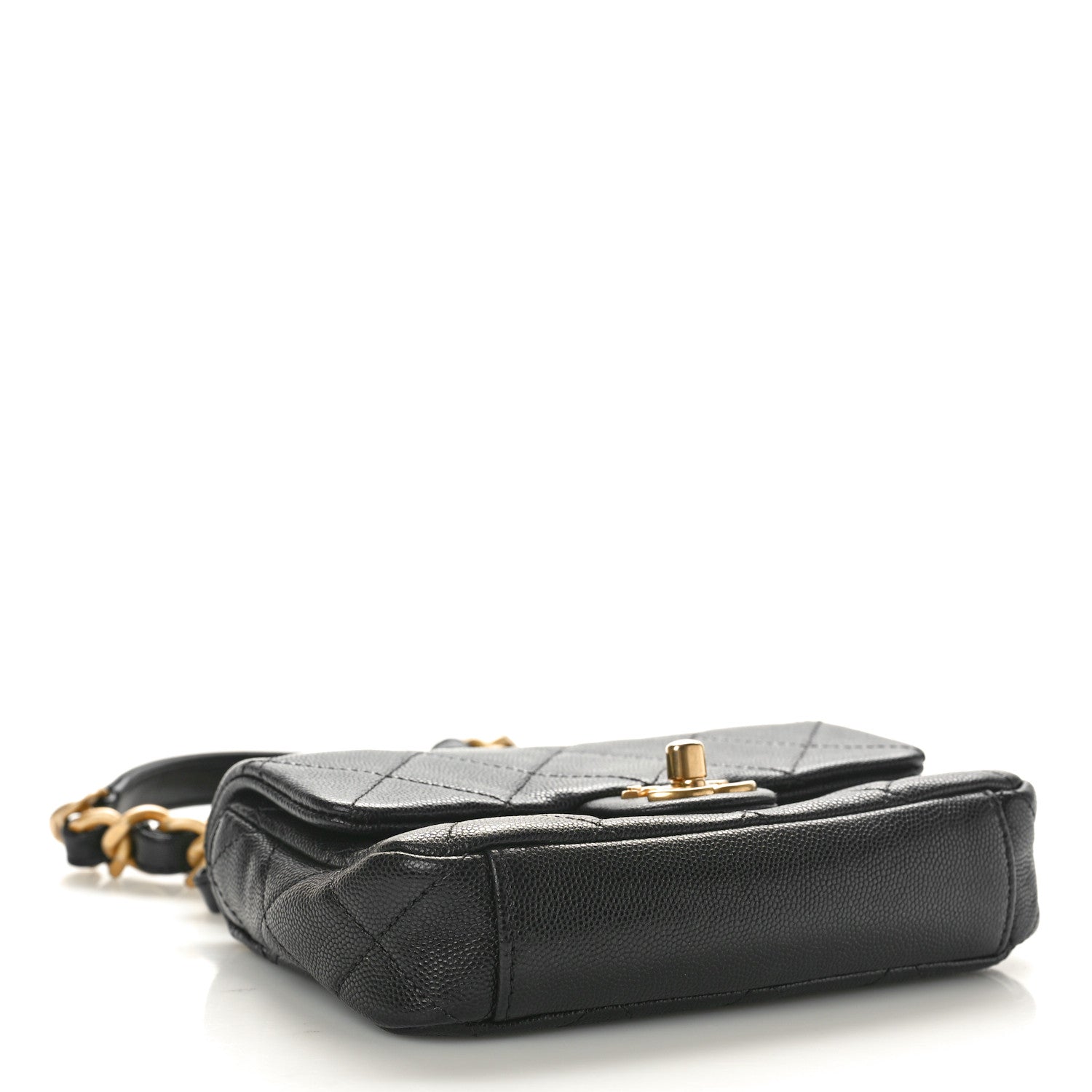 Chanel Caviar Quilted Mini Chain Flap Black 4 of 10