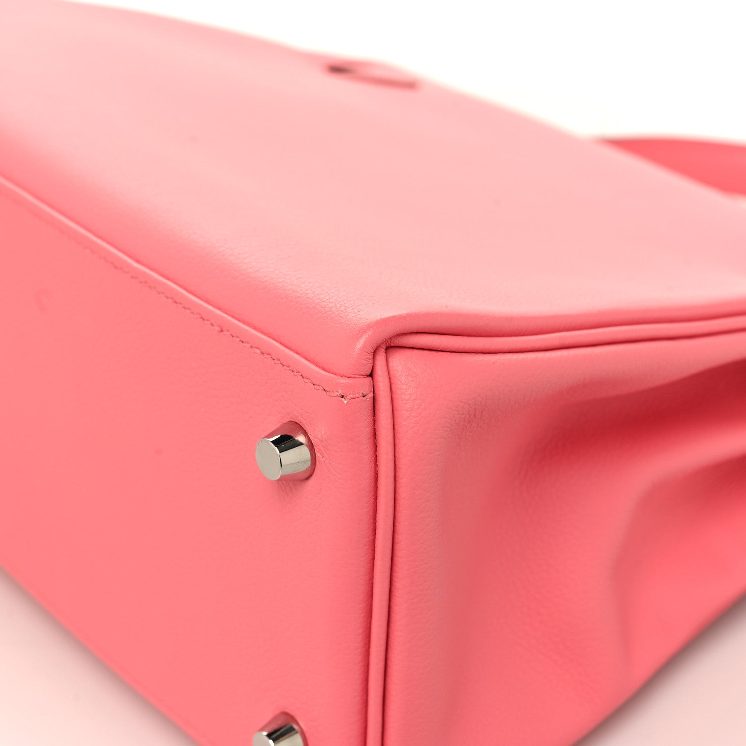 Hermes Evercolor Verso Kelly Retourne 28 Rose D'ete Terre 12 of 13