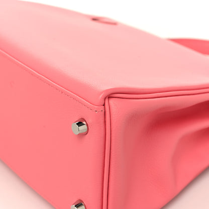Hermes Evercolor Verso Kelly Retourne 28 Rose D'ete Terre 12 of 13