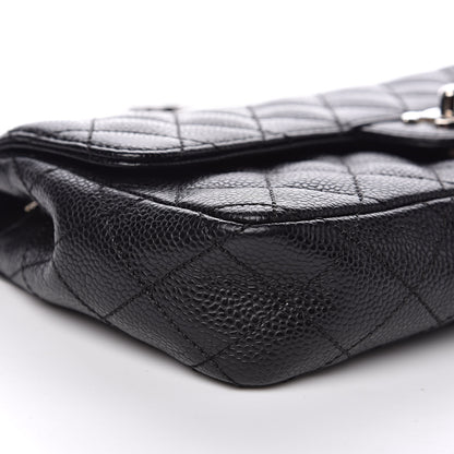 Chanel Caviar Quilted East West Flap Black 8 of 12