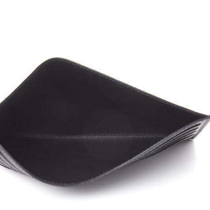 Louis Vuitton Calfskin Felicie Chain Wallet Card Holder Insert Black 5 of 7