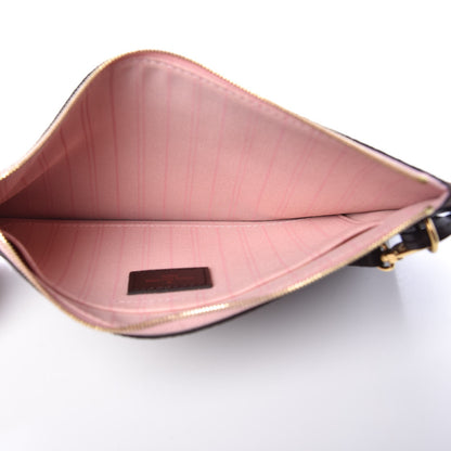 Louis Vuitton Damier Ebene Neverfull MM GM Pochette Rose Ballerine 5 of 7