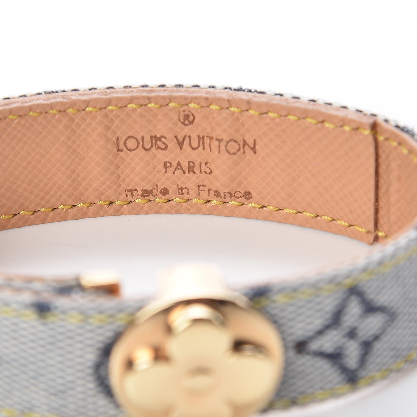 Mini Monogram Wish Bracelet Blue
