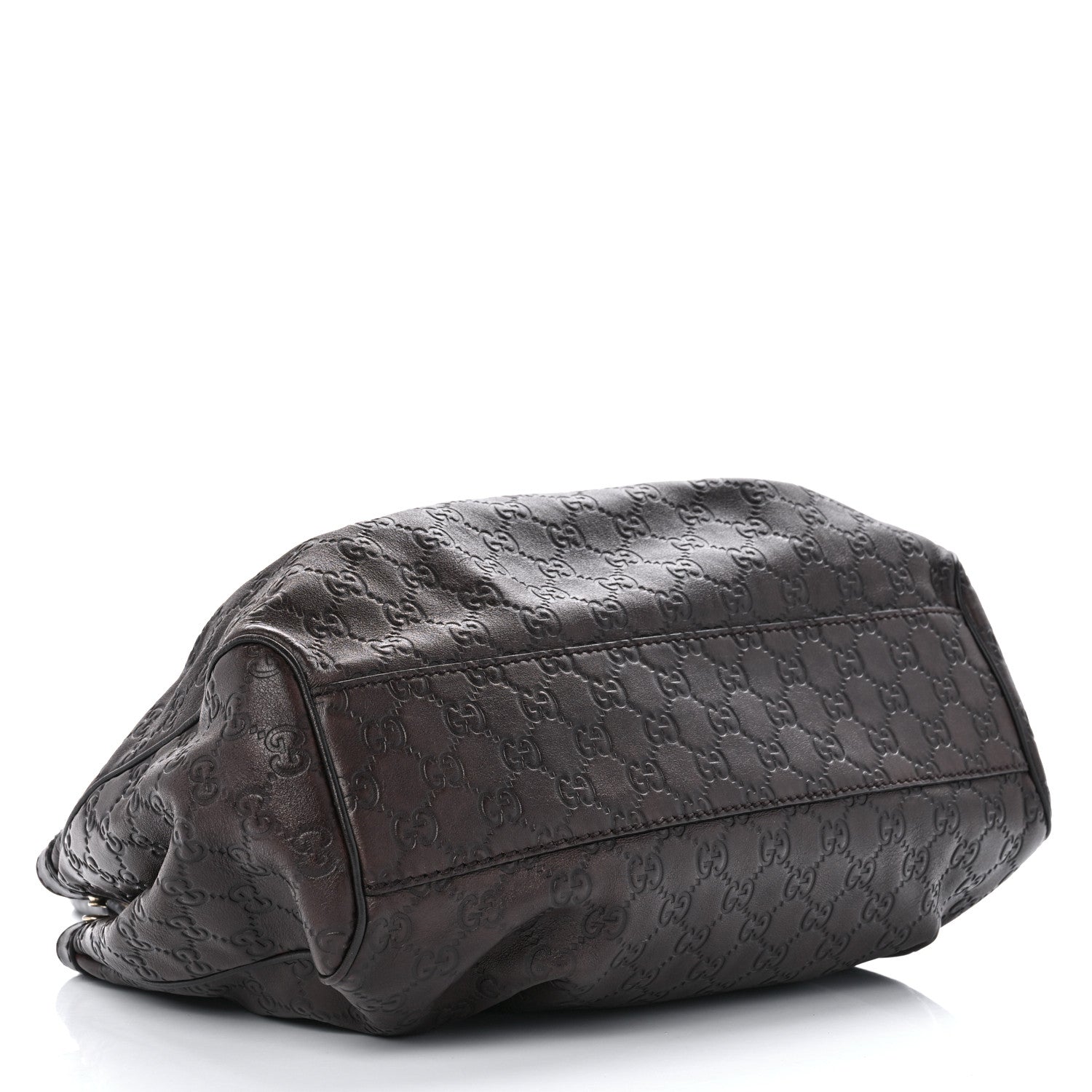 Gucci Guccissima Medium Sukey Tote Chocolate 3 of 10