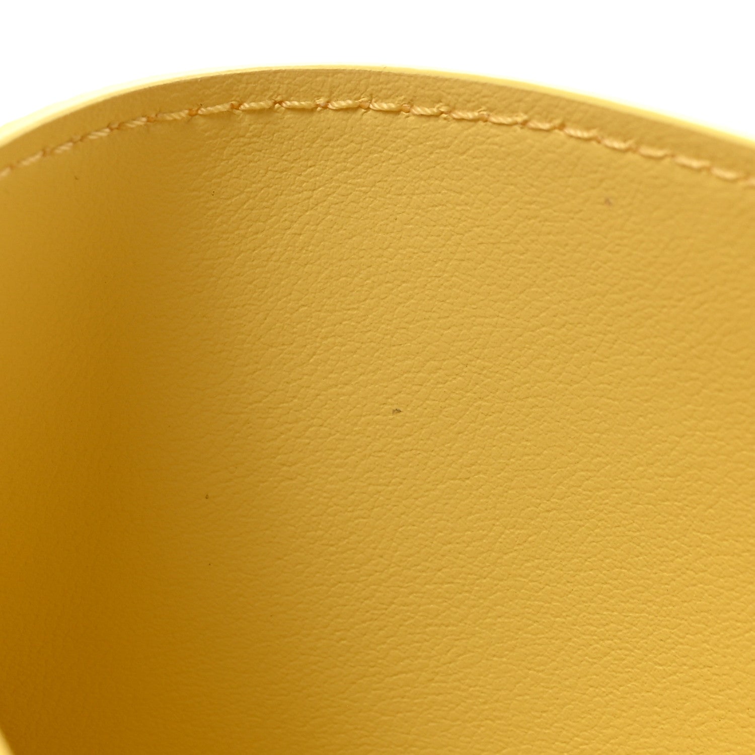 Louis Vuitton Calfskin Felicie Card Holder Insert Yellow 7 of 9