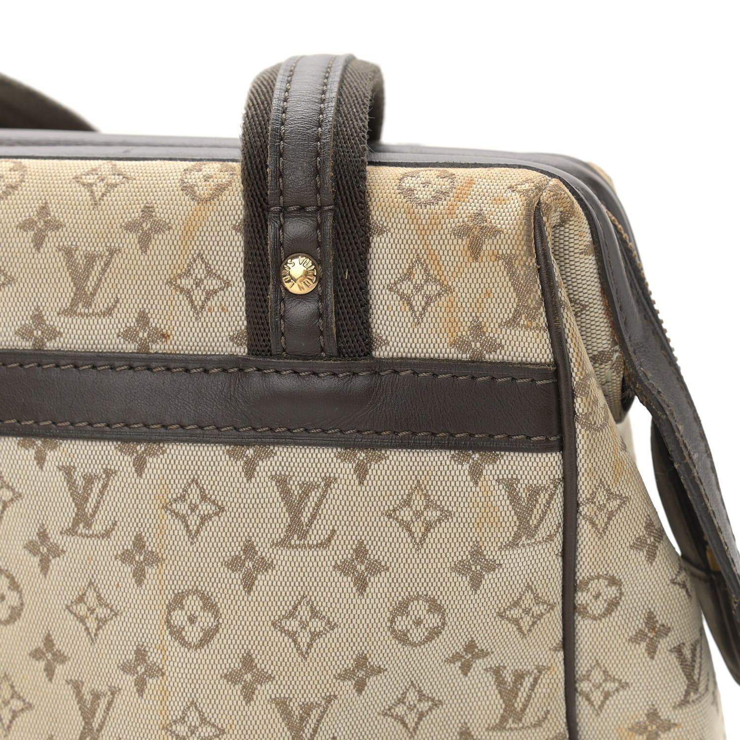 Louis Vuitton Mini Monogram Josephine PM Light Kaki 13 of 19