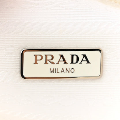 Prada Tessuto Nylon Mini Re-Edition 2000 Bag White 6 of 11