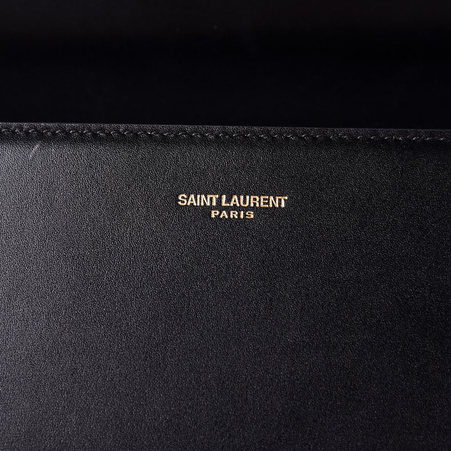 Smooth Calfskin Medium Classic Monogram Cassandra Top Handle Black Rouge Legion
