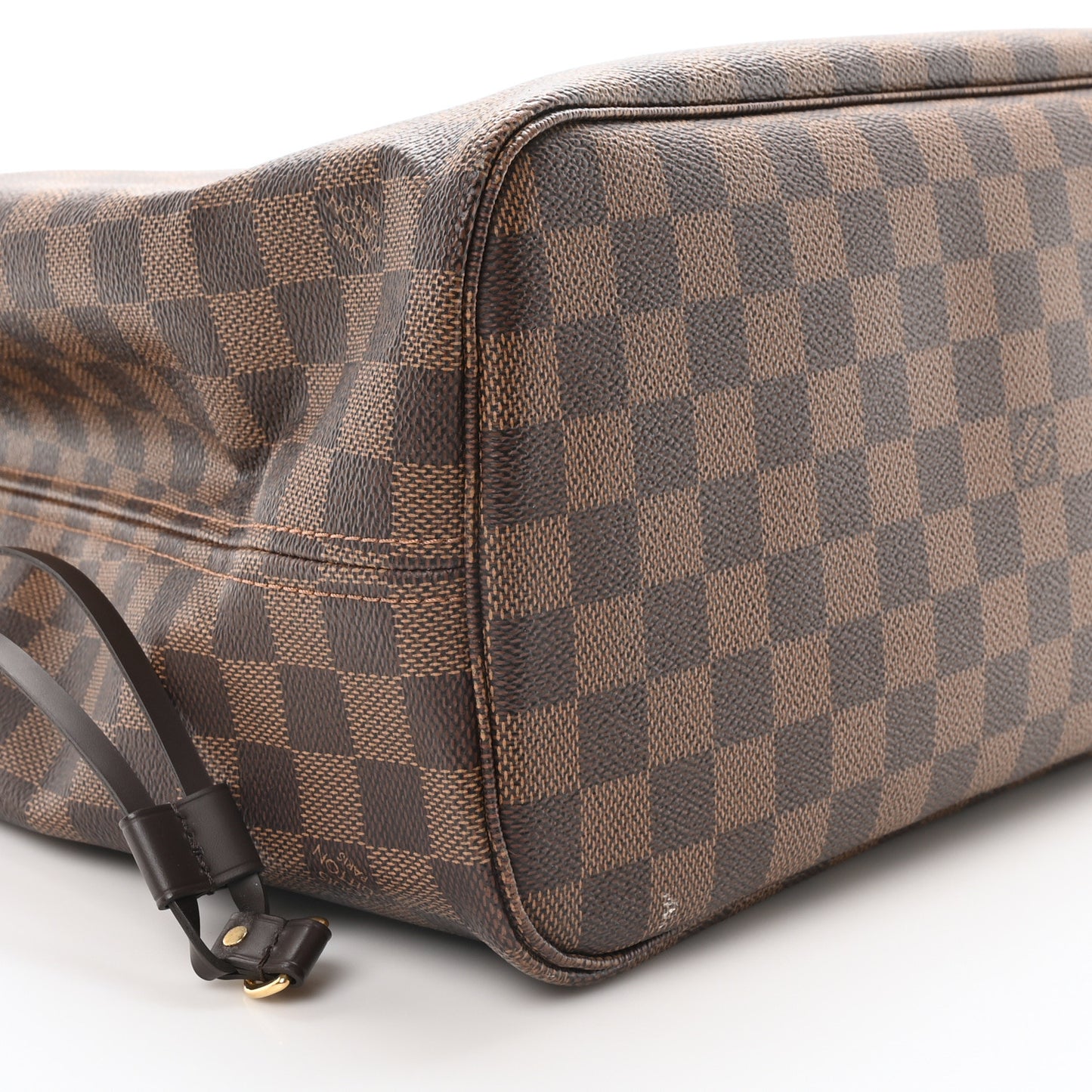 Damier Ebene Neo Neverfull MM Rose Ballerine