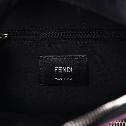Fendi Nylon Vitello Fox Goat Fur Monster Eyes Mini Backpack Black Multicolor Sky 6 of 7