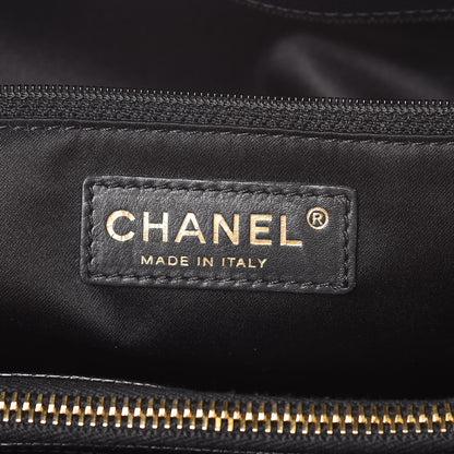 Chanel Caviar Quilted Grand Shopping Tote GST Black 6 of 9