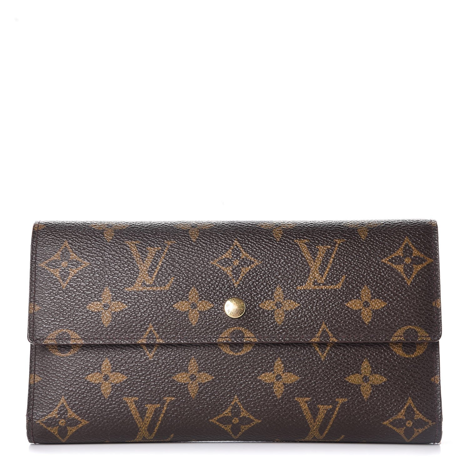 Louis Vuitton Monogram Porte Tresor International Wallet 1 of 12