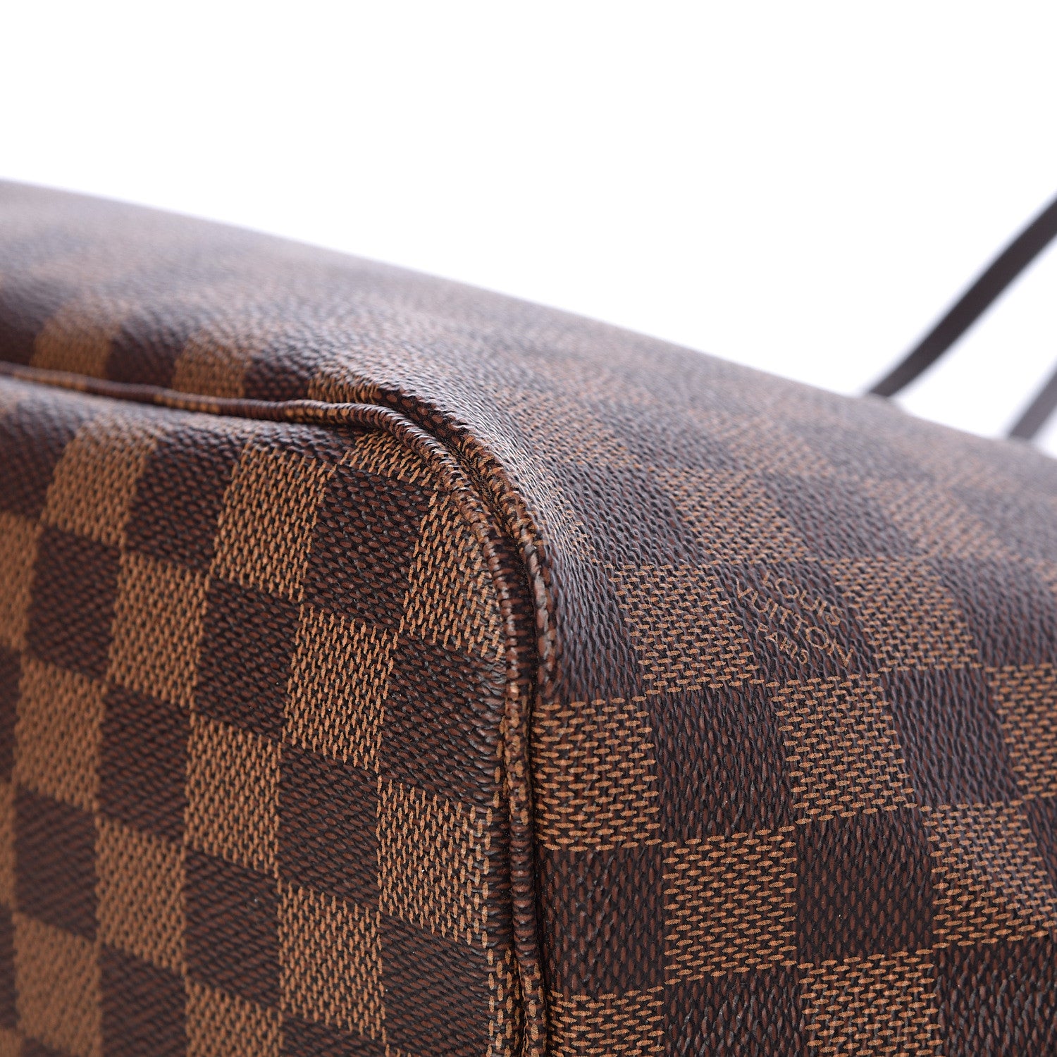 Louis Vuitton Damier Ebene Neo Neverfull MM Rose Ballerine 16 of 17