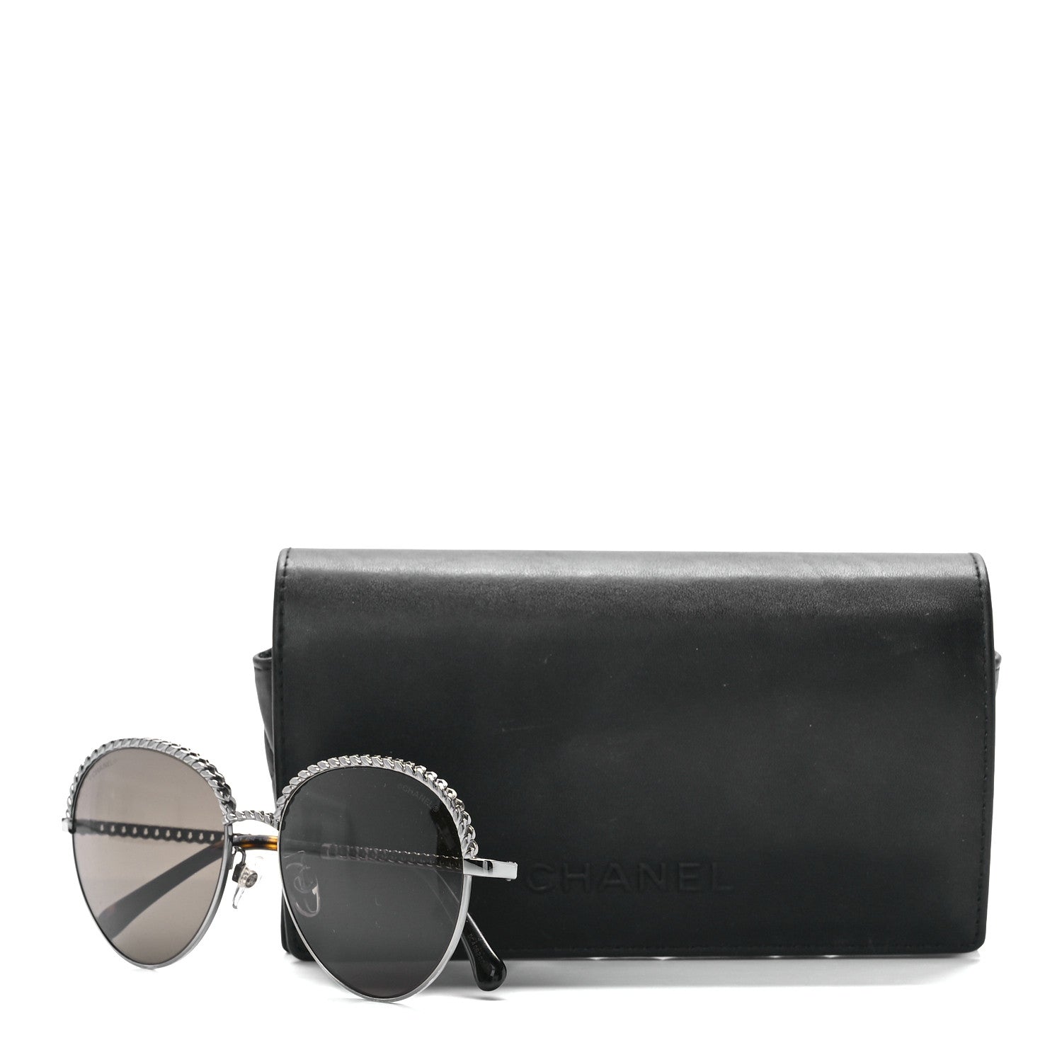 Chanel Chain Pantos Sunglasses 4242 Grey 8 of 8