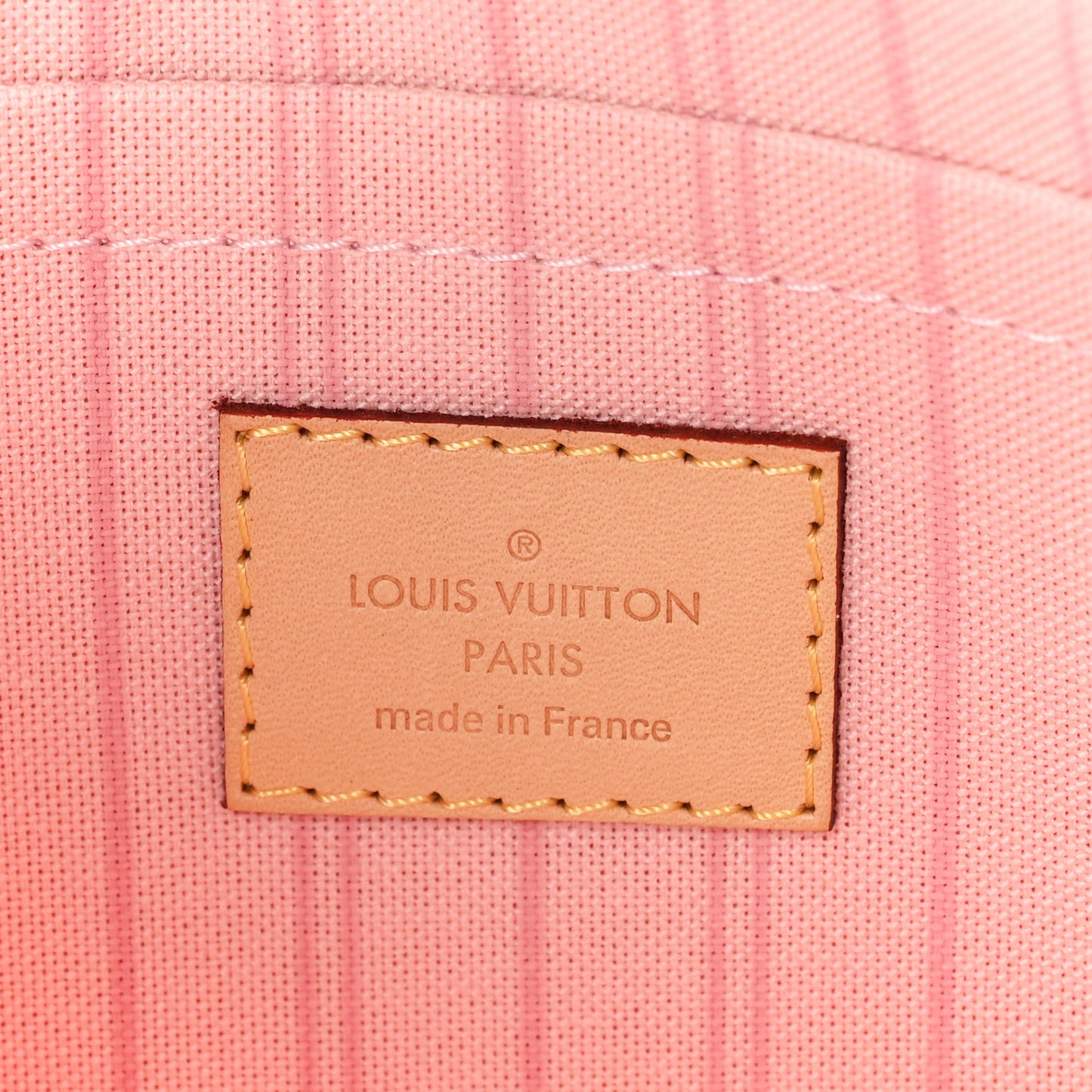 Damier Azur Neverfull MM GM Pochette Rose Ballerine
